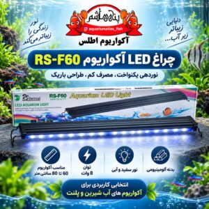 نور LED آکواریوم RS Electrical مدل RS-F60
